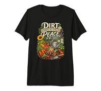 Dirt Under My Nails Vegetable Garden Green Thumb Shirt Premium T-Shirt