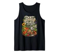 Dirt Under My Nails Vegetable Garden Green Thumb Shirt Tank Top