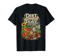 Dirt Under My Nails Vegetable Garden Green Thumb Shirt Value Graphic T-Shirt