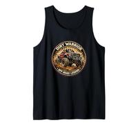 Dirt Warrior Off Road Legend Lifted Truck Graphic Tank Top
