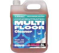 Dirtbusters Floor Cleaner Liquid (5L) Concentrated Hard Floor Cleaner Solution for Wood, Laminate, Vinyl & Tile - Professional Multi Surface Cleaner, Pet Safe - Clementine Fresh