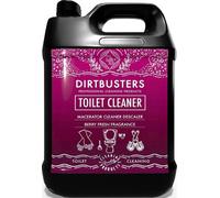 Dirtbusters Macerator Toilet Cleaner Descaler For Saniflo, Septic Tank Safe, Berry Fresh (5L)