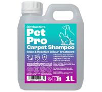 Dirtbusters Pet Pro Carpet Cleaner Shampoo, Cleaning Solution To Remove Dog & Cat Odour & Stains, Summer Fresh (1L)