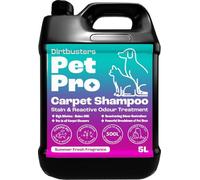Dirtbusters Pet Pro Carpet Cleaner Shampoo, Cleaning Solution To Remove Dog & Cat Urine, Odour & Stains, Summer Fresh (5L)