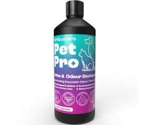 Dirtbusters Pet Pro Odour Destroyer Enzyme Cleaner For Carpet, Upholstery & Hard Floors (1L)