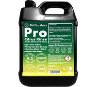 Dirtbusters Pro Acidic Fibre & Fabric Citrus Rinse Carpet Shampoo, Ph & Colour Stabiliser To Prevent Colour Bleed & Browning (5L)