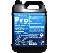 Dirtbusters Pro Carpet Cleaner Shampoo Pre Spray No.2 Treatment For All Carpets Medium Ph 8.5 (5L)