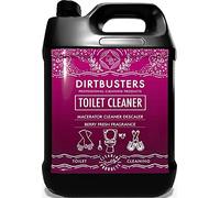 Dirtbusters Toilet Macerator Cleaner & Descaler, Deep Cleaning With Limescale Remover, Safe To Use With Pump Units, Toilets, Septic Tanks, Macerators & Urinals, Berry Fresh (5L)