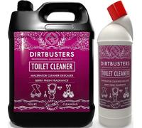 Dirtbusters Toilet Macerator Cleaner & Descaler, Deep Cleaning With Limescale Remover, Safe To Use With Pump Units, Toilets, Septic Tanks, Macerators & Urinals, Berry Fresh (6L)
