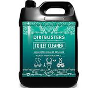 Dirtbusters Toilet Macerator Cleaner & Descaler, Deep Cleaning With Limescale Remover, Safe To Use With Pump Units, Toilets, Septic Tanks, Macerators & Urinals (5L)