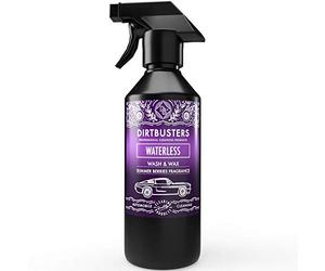 Dirtbusters Waterless Wash And Wax Car Cleaner, Easy To Use Spray On Wipe Off Car Shampoo And Wax For A Shiny Hydrophobic Polish Finish, Summer Berries (500ml)