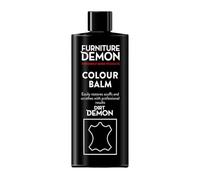 DirtDemon Leather Recolouring Balm - Leather Colour Restorer for Sofas, Leather Colour Repair for Faded & Scratched Leather Upholstery, Car Seats, Shoes and Clothing - 1L Bottle (Cream)