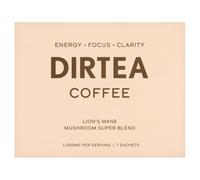 DIRTEA Coffee Sachets (7 x 2.5g) - 1,000mg Organic Lion's Mane, Vitamin B Complex, Arabica Beans with B6, B12 & Folic Acid