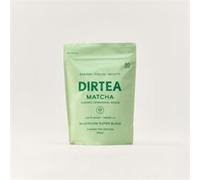 DIRTEA Matcha Powder Super Blend | Organic & Ceremonial Grade | Vegan & Non GMO | with Lion's Mane, Reishi & Tremella | for Skin, Focus and Long-Lasting Energy | Pouch 180g - 30 Day Serving