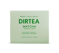 DIRTEA Matcha Sachets (7 x 6g) - 100% Organic Japanese Ceremonial Grade with 2,500mg Organic Lion’s Mane & Tremella - 42g