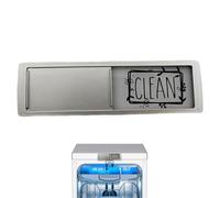 Dirty and Clean Dishwasher Magnet | Stainless Steel Dishwasher Sign Clean Dirty | Shutter only changes when you push it, sign and scratch free for dishwasher