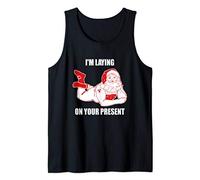 Dirty Bad Naughty Santa Funny Adults Husband Christmas Gift Tank Top