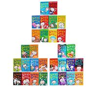 Dirty Bertie Series 1,2 & 3 Collection 30 Books Set(Book 1-30) (Worms!, Fleas!, Pants!, Burp!, Yuck!, Bogeys!, Mud!, Fetch!, Germs!, Fangs!, TOOTHY, RATS, SMASH, KISS, PONG, SCREAM, LOO, OUCH & More…)
