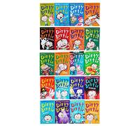 Dirty Bertie Series 2 & 3 Collection 20 Books Set (Book 11-30) (TOOTHY, RATS, SMASH, KISS, PONG, SCREAM, LOO, OUCH, CRACKERS, SNOW, Mascot, Disco, Monster, Fame, PIRATE, Dinosaur, Zombie & More…)