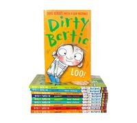Dirty Bertie - Series 3 - Full 10 Books Collection Set (Pirate, Dinosaur, Zombie, Horror, Jackpot, Aliens, Fame, Monster, Disco, My Joke Book) [Paperback] Alan MacDonald