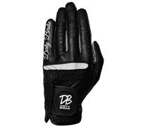 Dirty Birdie Golf | Premium Black Cabretta Leather Golf Glove For Men | Enhanced Grip for All Weather | AAA+ Cabretta Leather | Wear on Left or Right Hand (XL, Wear on Left Hand)