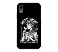 Dirty Birdies Social Club Female Golfer Funny Golf Martini Case for iPhone XR