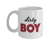 Dirty Boy Funny Novelty Gift Mug White 11oz