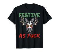 Dirty Christmas shirt - festive as fuck vintage holiday tee T-Shirt