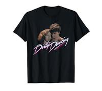 Dirty Dancing Johhny & Frances Iconic Dance Scene T-Shirt, Men, Black, Medium
