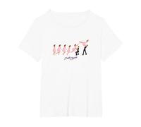 Dirty Dancing The Lift T-Shirt, Women's Plus, White, 2X