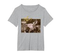 Dirty Dancing The Time of My Life Lift Scene T-Shirt, Women's Plus, Heather Grey, 4X