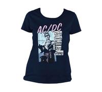 Dirty Deeds Done Dirt Cheap Vintage T-Shirt AC/DC Navy M