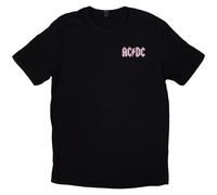 Dirty Deeds Logo Back Print T-Shirt AC/DC Black M