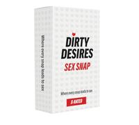 Dirty Desires Sex Snap Naughty Positions Card Game for Couples, 2 Players, 18+
