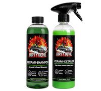 DIRTY DEVIL 2 Piece Ceramic Kit 500ml - Ceramic Shampoo & Ceramic Detailer Spray - Super Gloss & Beading Combo