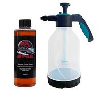 Dirty Devil Glacier Snow Foam 500ml - Ultra Thick pH Neutral Pre-Wash Car Snow Foam, Safe on Wax & Ceramic Coatings + DIRTY DEVIL 2L Snowfoam Foaming Pressure Sprayer