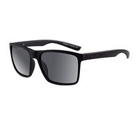 Droid Polarised Sunglasses in Black & Grey