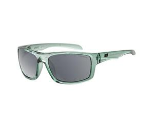 Dirty Dog AXLE Unisex Sunglasses - Crystal Light Green/Polarized Grey Lens 53818