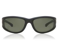 DIRTY DOG BANGER Mens POLARISED Sunglasses GREY SILVER / GREEN 52843