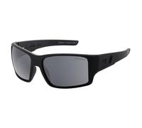 Dirty Dog CHILL Unisex Sunglasses - Satin Black/Polarized Grey Lens 53760