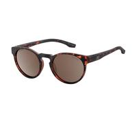 Dirty Dog FLASH Unisex Sunglasses - Satin Dark Tortoise/Polarized Brown Lens 53841