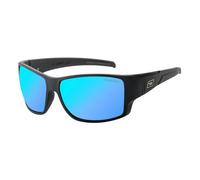 Dirty Dog HOODOO - Satin Black with Ice Blue Polarized Lens - 78.5