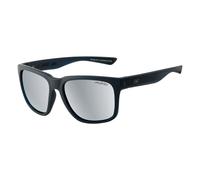 Dirty Dog KOOKY - Satin Blue with Polarized Silver Mirror Lens - 57