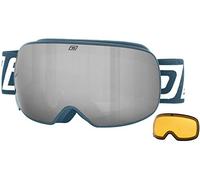Dirty Dog Magnetic 2 x Lens Changeable Mutant 2.0 Ski Goggles Grey 54224