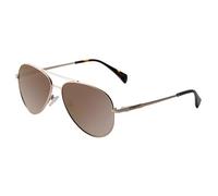 Dirty Dog MAVERICK Unisex Sunglasses - Gold/Polarized Brown Lens 53783