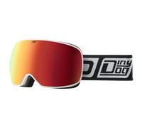 Dirty Dog MUTANT 2.0 - White with Red Fusion Mirror & Yellow Lens