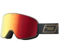Dirty Dog Mutant Legacy Ski/Snowboard Goggles, L Matte Black Marl/Red