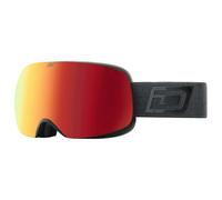 Dirty Dog MUTANT ORACLE - Black with Red Fusion Mirror & Yellow Lens - Large Fit