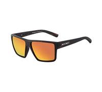 Dirty Dog Noise Square LARGE Sunglasses in Satin Tortoise Brown / Orange Fusion Polarised Lens