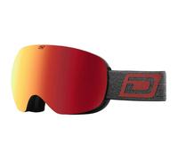 Dirty Dog OMEN - Black with Red Fusion Mirror Lens - Large Fit